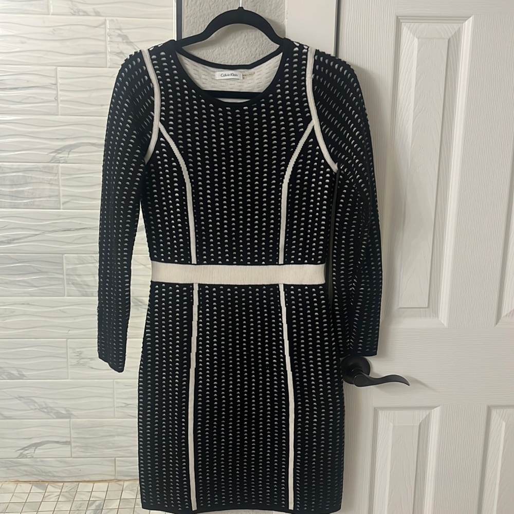 Calvin Klein Large Knit Dress $134.00